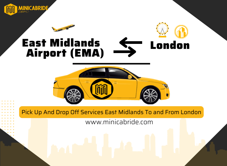 How to get from East Midlands airport to the London