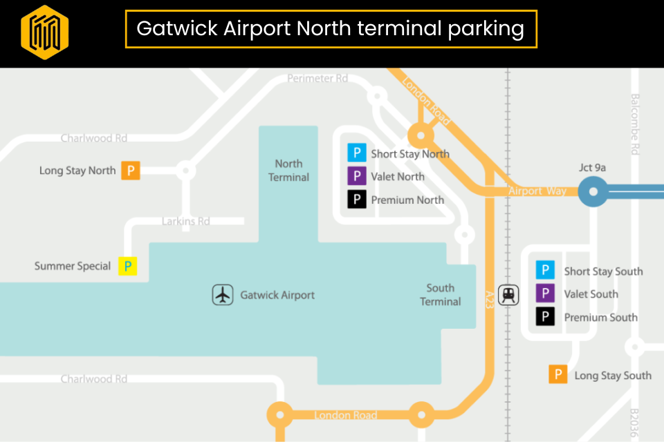 Gatwick Airport North terminal parking