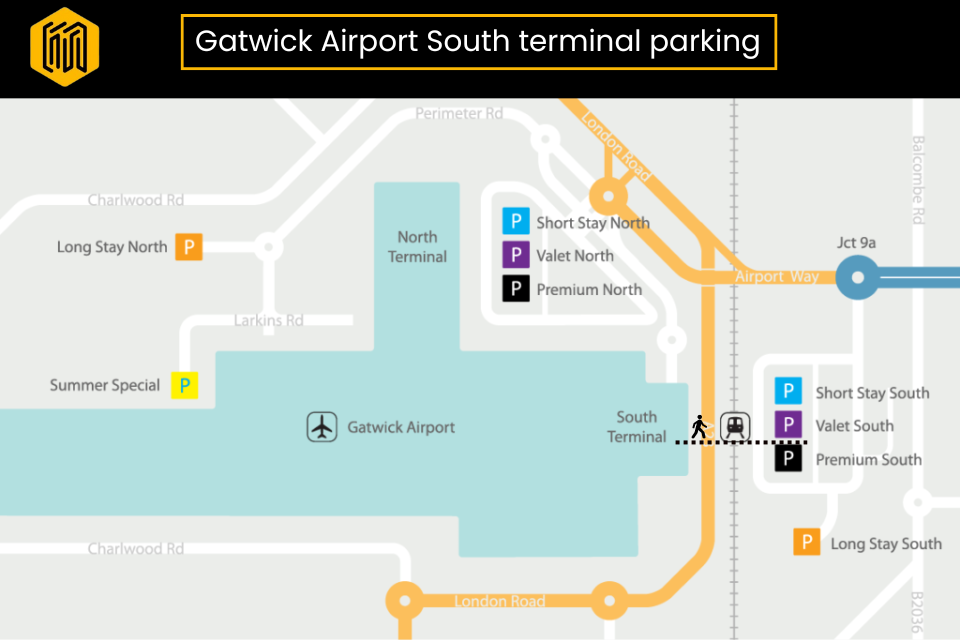 Gatwick Airport South terminal parking