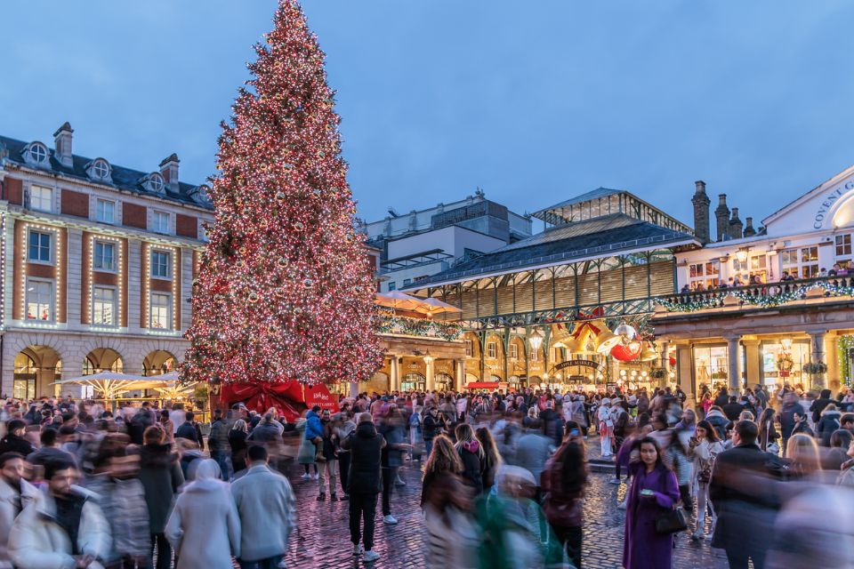 Covent Garden London’s Cosy Christmas Heart
