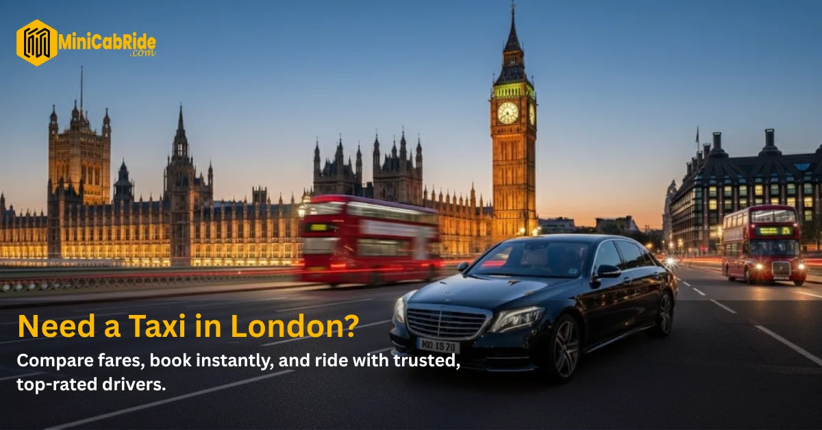 taxi in london - MiniCabRide