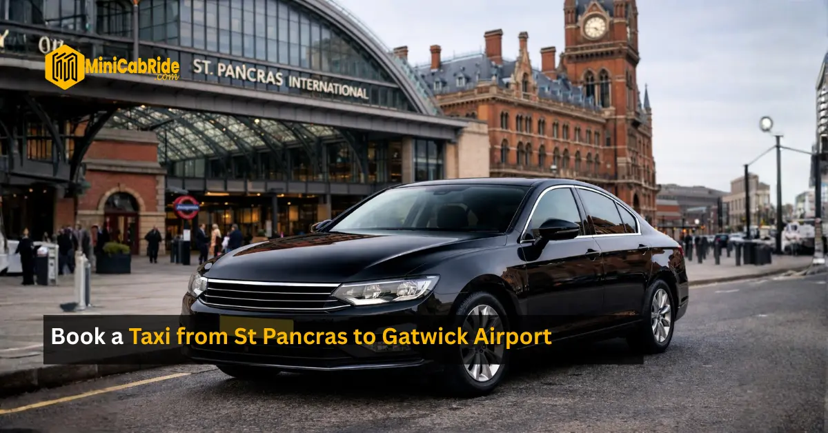 Taxi from St Pancras to Gatwick Airport Taxi from St Pancras to Gatwick Airport - MiniCabRide