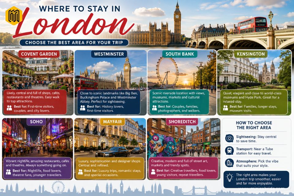 Areas to Stay in London
