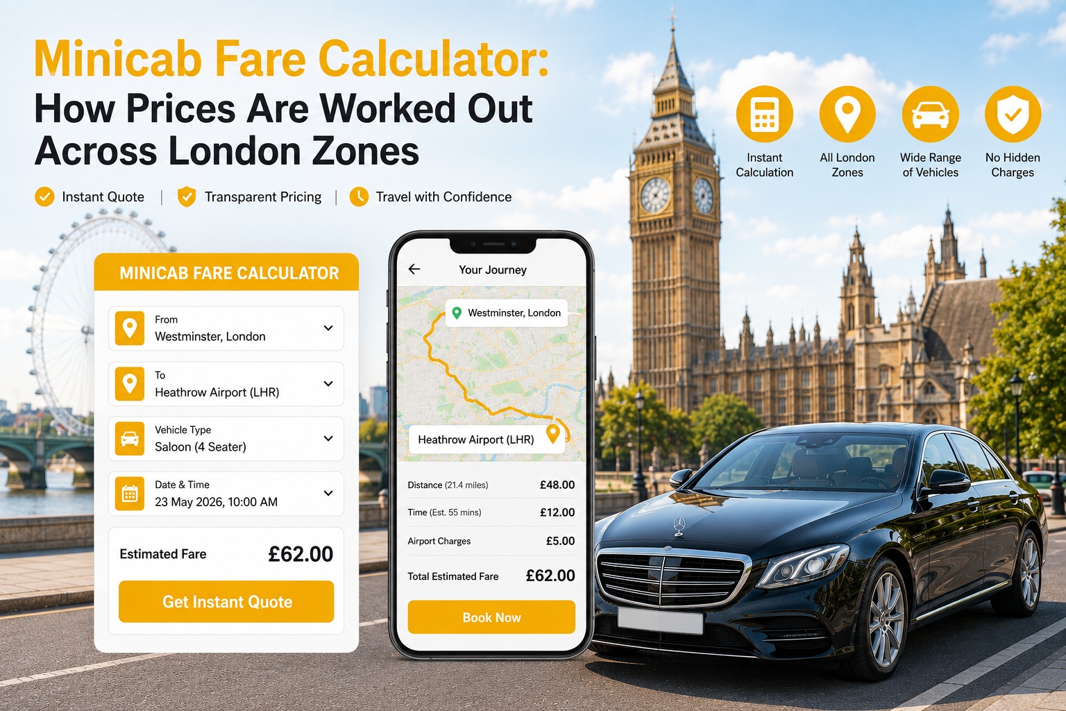 Minicab Fare Calculator