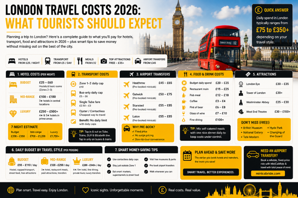 London Travel Costs