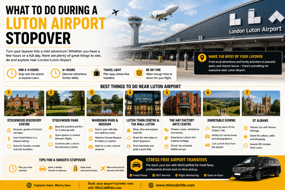 What to Do During a Stopover at Luton Airport