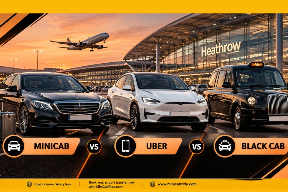 Heathrow Airport Transfers-Minicab vs Uber vs Black Cab Heathrow Airport Transfers-Minicab vs Uber vs Black Cab