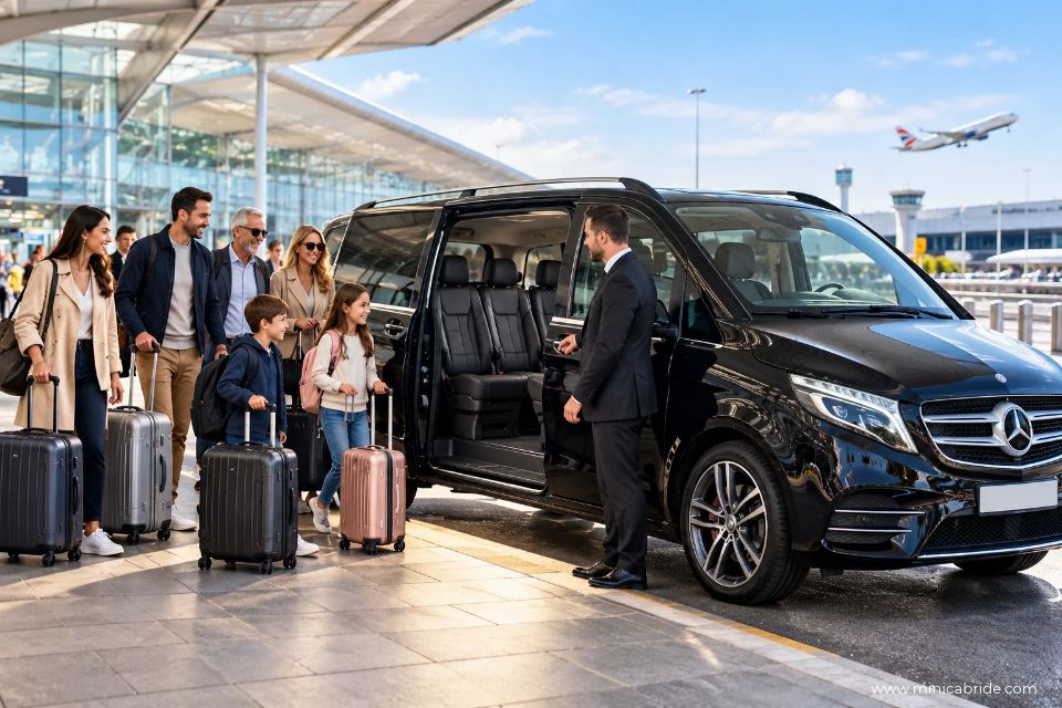 8-Seater Taxi vs Two Cars Compare Airport Transfer Costs 8-Seater Taxi vs Two Cars Compare Airport Transfer Costs